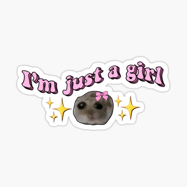Coquette Sad hamster meme
