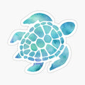Sea Turtle Watercolor
