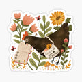 Chicken Reading a Book