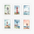 Coastal Postage Stamps