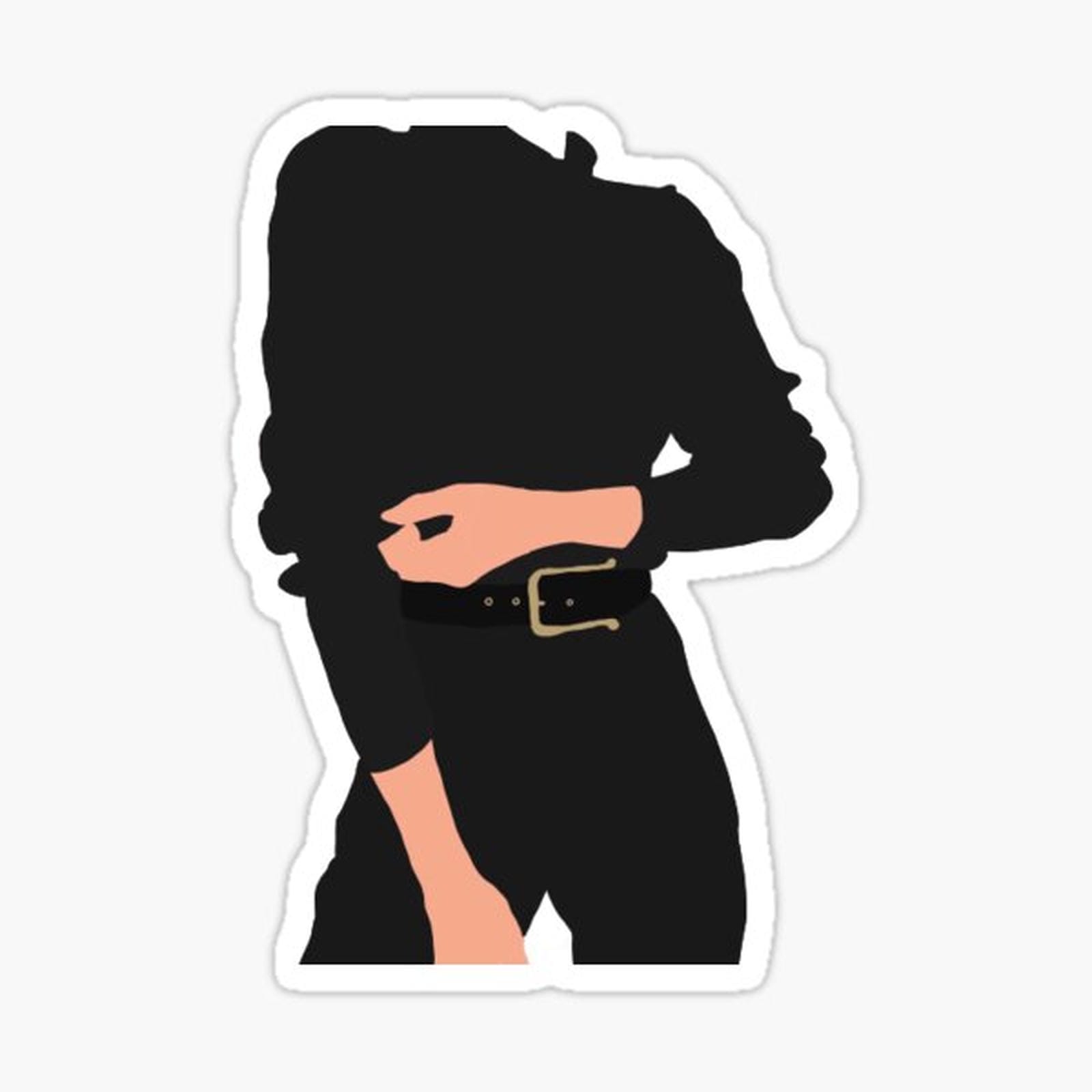 fashion sticker girl