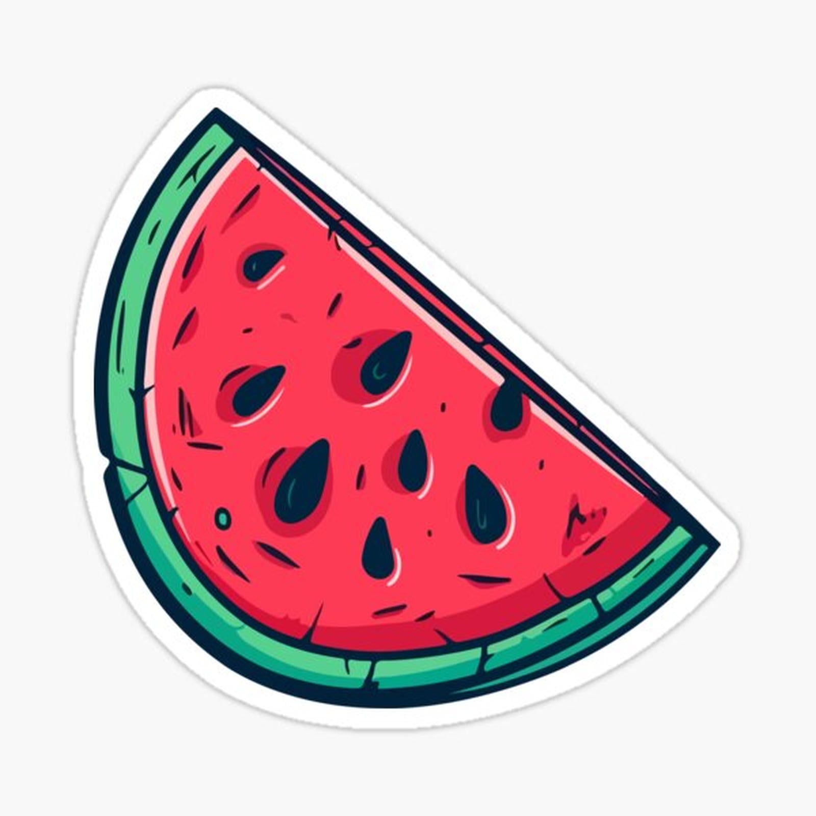 Free Palestine Watermelon Gaza Symbol