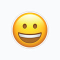 grinning