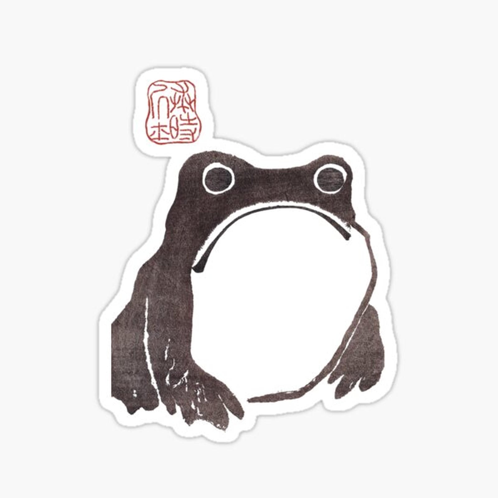 Grumpy Frog - Matsumoto Hoji
