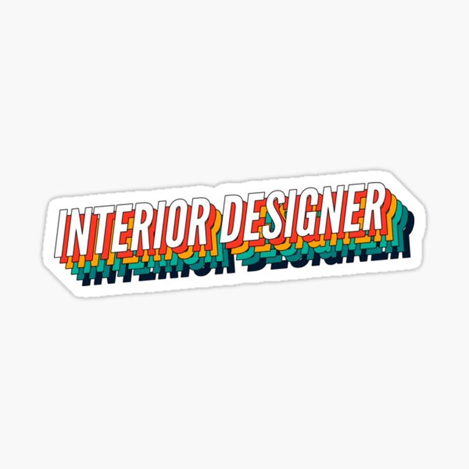 Interior Designer Retro Vintage Label For The Best Interior Designer
