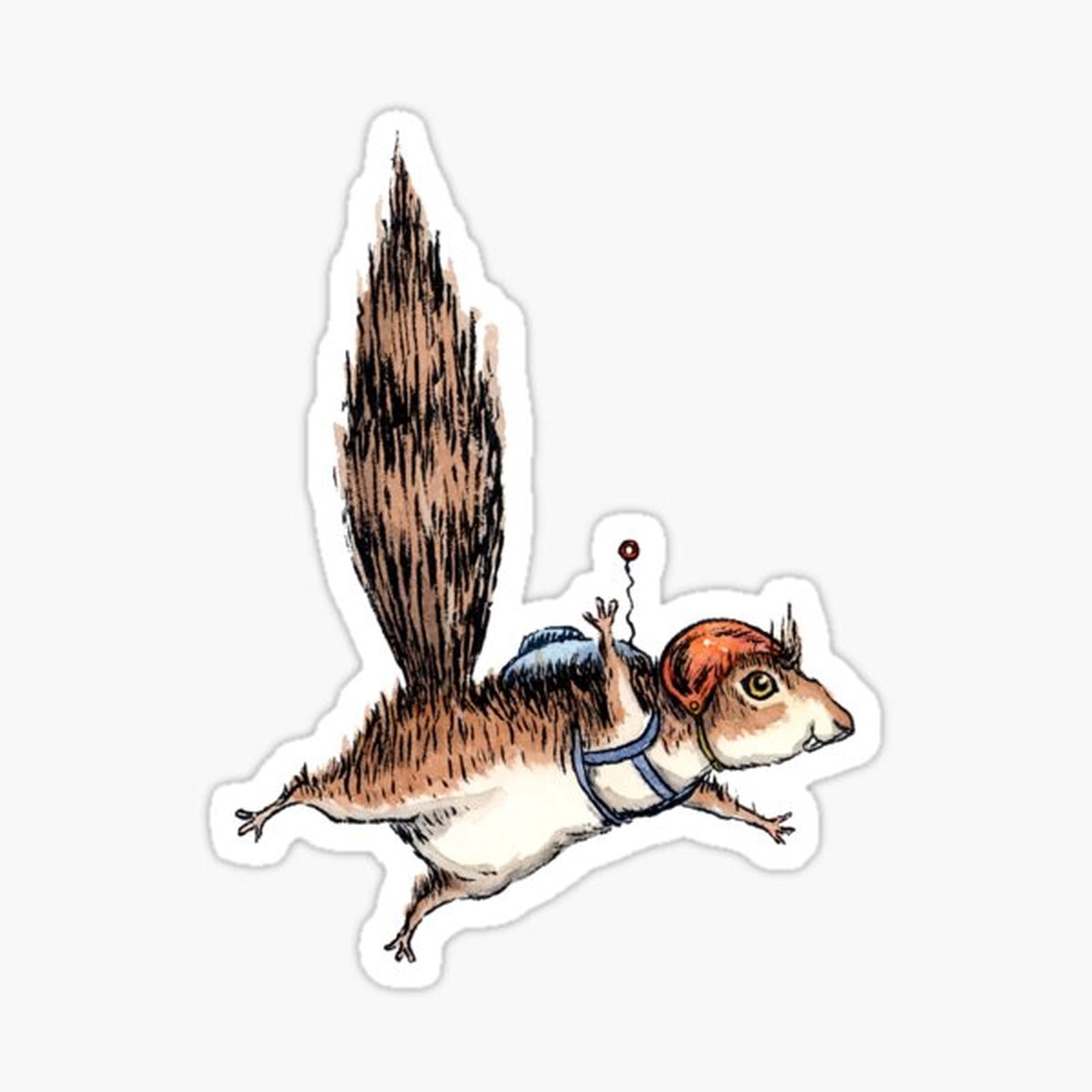 Skydiver Squirrel, Skydiving Adventure Design