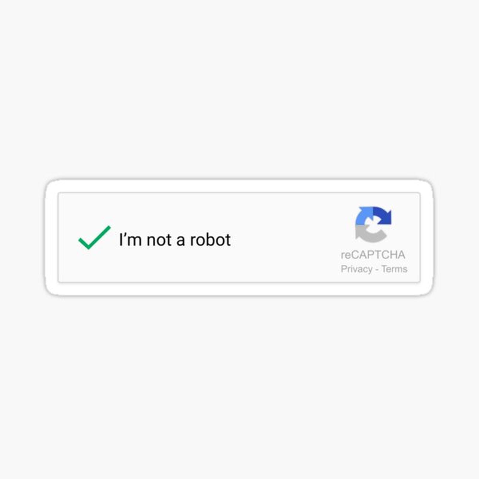 Not a robot