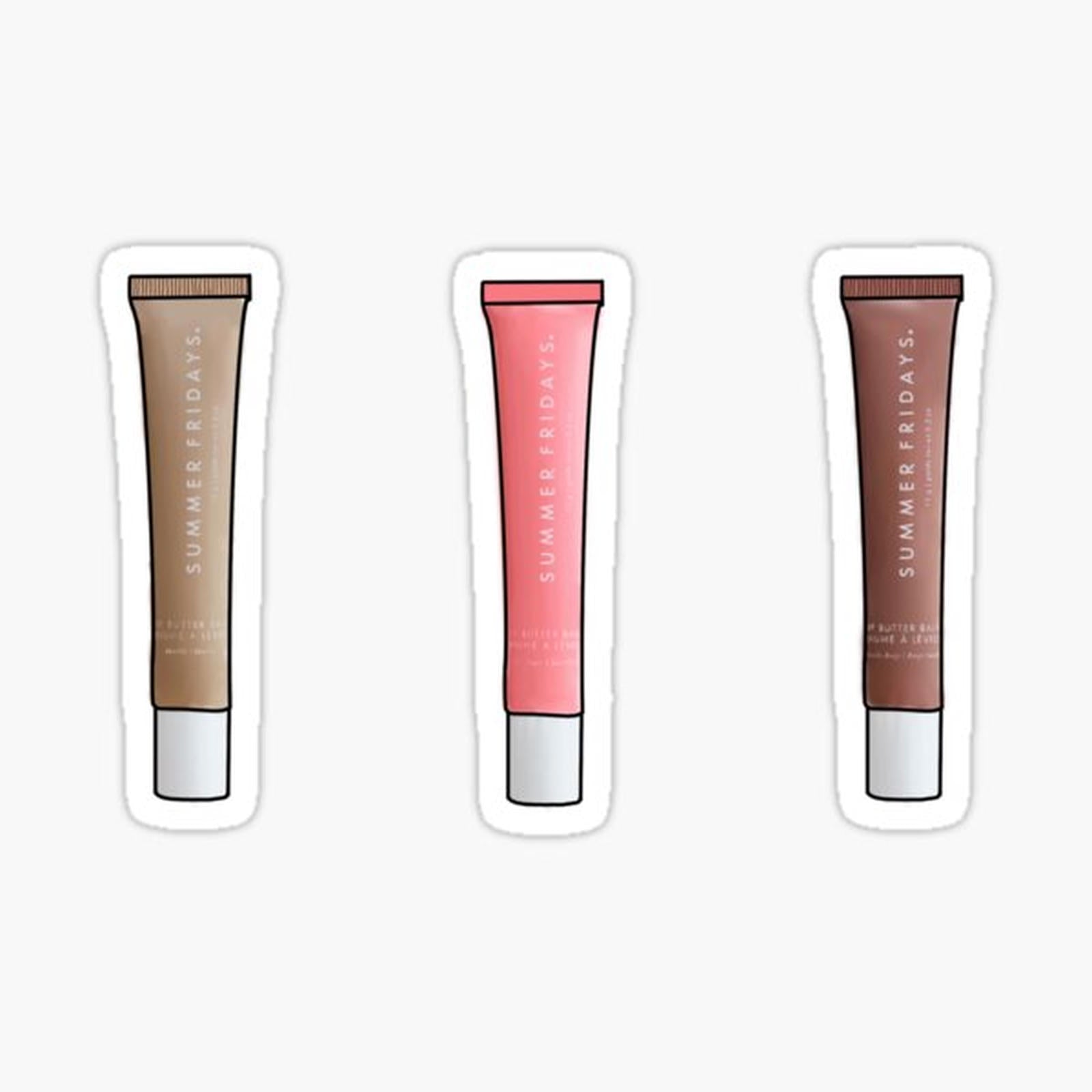 Set of 3 - Summer Fridays Lip Butter Balm