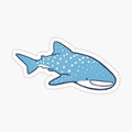 Starry Whale Sharks (Light version)