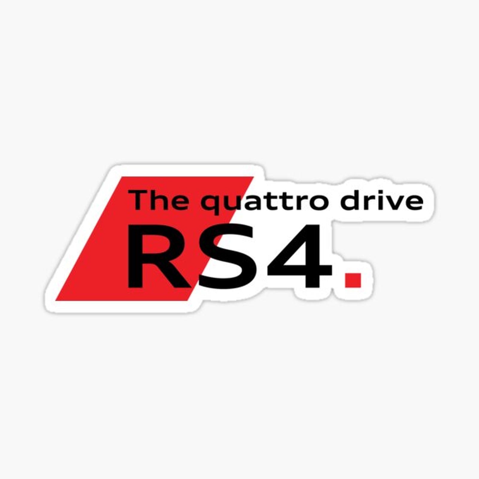 The quattro drive rs4